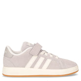 Grand Court 00s sneaker bambino in pelle grigio bianco - Sneakers Bambino | Boscaini Scarpe