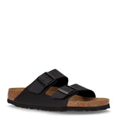 Arizona ciabatta in pelle nero - BIRKENSTOCK | Boscaini Scarpe