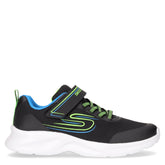 Dynamatic Swift Tread sneaker bambino in tessuto nero blu lime - Sneakers Bambino | Boscaini Scarpe