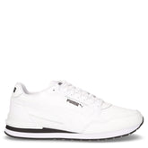 St Runner v4 sneaker in pelle bianco nero - PUMA | Boscaini Scarpe