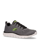 Track front runner sneaker in tessuto grigio nero | Boscaini Scarpe