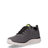 Track front runner sneaker in tessuto grigio nero | Boscaini Scarpe
