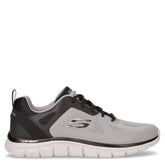 Track broader sneaker in tessuto grigio nero | Boscaini Scarpe