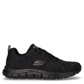 Track front runnert sneaker in tessuto nero | Boscaini Scarpe