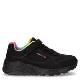 Uno Lite Rainbow Specks sneaker bambina in ecopelle nero - Scarpe Bambina | Boscaini Scarpe
