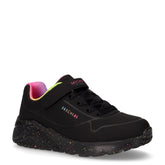 Uno Lite Rainbow Specks sneaker bambina in ecopelle nero - Scarpe Bambina | Boscaini Scarpe