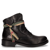 Stivaletto stringato nero - Scarpe Donna | Boscaini Scarpe