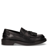 Serilda mocassino in pelle nero - Donna | Boscaini Scarpe