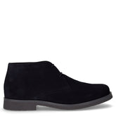 Claudio polacchino in pelle navy | Boscaini Scarpe