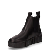 Stivaletto beatles con platform nero | Boscaini Scarpe