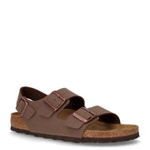 Milano sandalo in pelle mocca - BIRKENSTOCK | Boscaini Scarpe