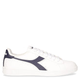 Torneo sneaker in ecopelle bianco blu | Boscaini Scarpe