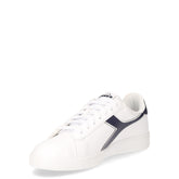 Torneo sneaker in ecopelle bianco blu | Boscaini Scarpe