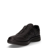 Mocassino sportivo in pelle nero | Boscaini Scarpe