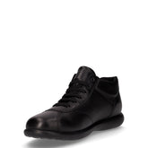 Scarpa sportiva in pelle nero | Boscaini Scarpe