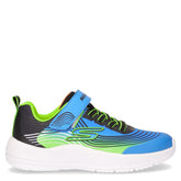 Microspec Advance sneaker bambino blue lime | Boscaini Scarpe