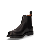 Stivaletto beatles in pelle nero | Boscaini Scarpe