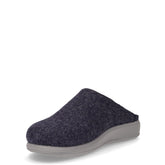 Pila ciabatta da casa in tessuto blu | Boscaini Scarpe