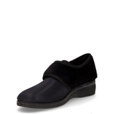 Irae pantofola chiusa in tessuto nero | Boscaini Scarpe