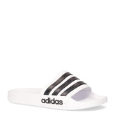 Adilette aqua ciabatta di gomma bianco nero - Ciabatte Di Gomma Uomo | Boscaini Scarpe