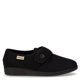 Kamp pantofola chiusa in tessuto nero - Comfort Donna | Boscaini Scarpe