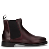 Stivaletto beatles in pelle bordò | Boscaini Scarpe