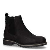 Stivaletto in ecopelle e tessuto con zip nero - Stivaletti Donna | Boscaini Scarpe