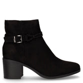 Tronchetto in tessuto con zip nero - Tronchetti Donna | Boscaini Scarpe