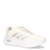 Cloudfoam Comfy sneaker in tessuto ed ecopelle bianco argento - ADIDAS | Boscaini Scarpe