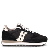 Jazz Original sneaker in pelle e tessuto nero bianco - SAUCONY DONNA | Boscaini Scarpe