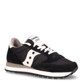 Jazz Original sneaker in pelle e tessuto nero bianco - SAUCONY DONNA | Boscaini Scarpe