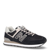 574 sneaker in pelle nero - Sneakers Uomo | Boscaini Scarpe