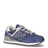 574 sneaker in pelle navy - Sneakers Uomo | Boscaini Scarpe