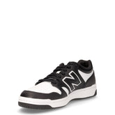 480 sneaker in pelle nero bianco | Boscaini Scarpe