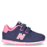 500 sneaker bambina in ecopelle navy | Boscaini Scarpe