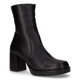 Tronchetto in ecopelle con zip nero - DU SIMON | Boscaini Scarpe