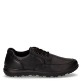Sneaker stringata casual in pelle nero - Scarpe Uomo | Boscaini Scarpe