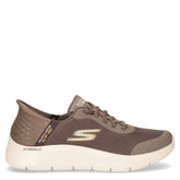 Go walk flex hands up sneaker slip ins in tessuto marrone - SKECHERS UOMO | Boscaini Scarpe