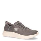 Go Walk Flex Smooth Motion sneaker in ecopelle grigio - SKECHERS UOMO | Boscaini Scarpe