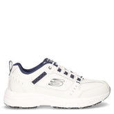 Oak Canyon Redwick scarpa outdoor in pelle bianco navy - Scarpe Trekking Uomo | Boscaini Scarpe
