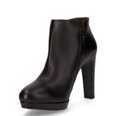 Tronchetto in pelle nero | Boscaini Scarpe