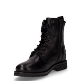 Anfibio in pelle con zip nero | Boscaini Scarpe