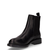 Stivaletto beatles in pelle nero | Boscaini Scarpe