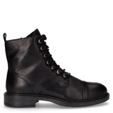 Anfibio in pelle con zip nero - Anfibi Donna | Boscaini Scarpe