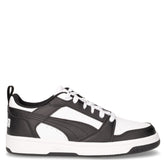 Rebound v6 low sneaker in ecopelle ragazzo bianco nero - Sneakers Bambino | Boscaini Scarpe