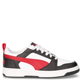 Rebound v6 low sneaker in ecopelle ragazzo nero rosso bianco - Sneakers Bambino | Boscaini Scarpe