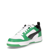 Rebound v6 low sneaker in ecopelle ragazzo bianco nero verde | Boscaini Scarpe