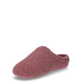 Gles ciabatta in tessuto bouclé malva | Boscaini Scarpe