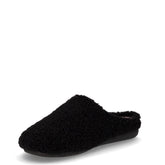 Gles ciabatta in tessuto bouclé nero | Boscaini Scarpe