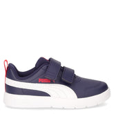 Courtflex V3 sneaker da bambino in ecopelle blu - Scarpe Bambino | Boscaini Scarpe